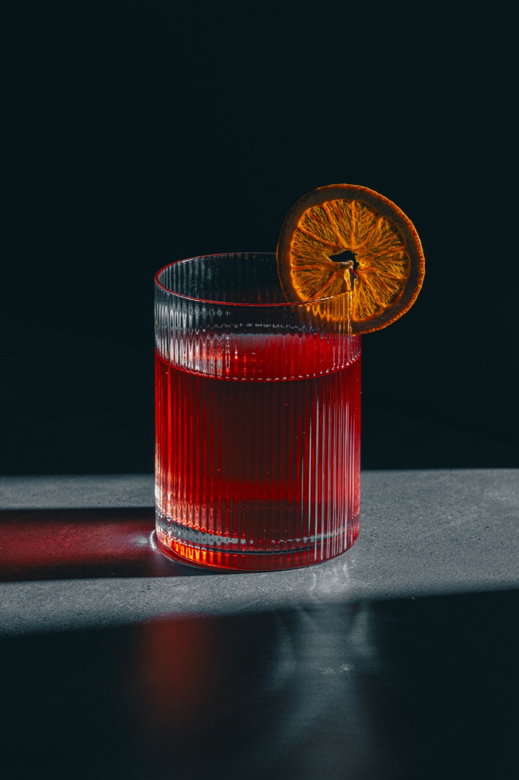 Angled portrait of the cocktail